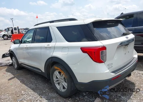 2021 Ford Explorer Xlt из США, поврежденный, VIN 1FMSK7DH3MGA00031